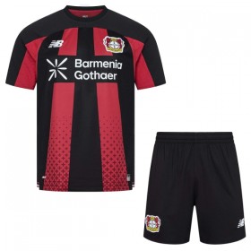 Camisola Bayer 04 Leverkusen Criança 1º Equipamento 2026-27 Manga Curta