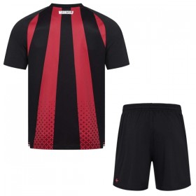 Camisola Bayer 04 Leverkusen Criança 1º Equipamento 2026-27 Manga Curta