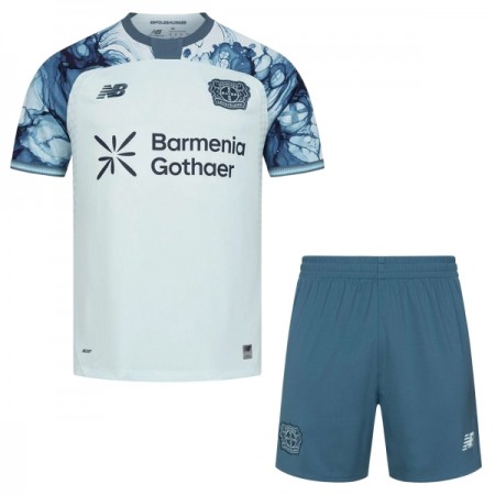 Camisola Bayer 04 Leverkusen Criança 2º Equipamento 2026-27 Manga Curta