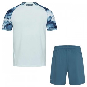 Camisola Bayer 04 Leverkusen Criança 2º Equipamento 2026-27 Manga Curta