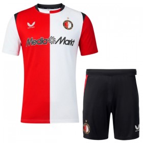 Camisola Feyenoord Rotterdam Criança 1º Equipamento 2026-27 Manga Curta