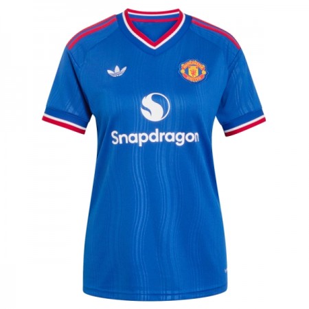 Camisola Manchester United Mulher 2º Equipamento 2026-27 Manga Curta