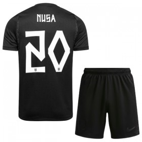 Camisola Noruega Nusa 20 Criança 2º Equipamento Mundial 2026 Manga Curta