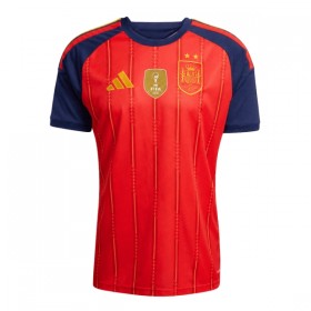 Camisola Espanha 2 Stars 1º Equipamento Mundial 2026 Manga Curta