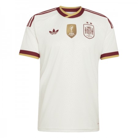 Camisola Espanha 2 Stars 2º Equipamento Mundial 2026 Manga Curta