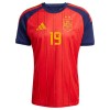 Camisola Espanha 2 Stars Lamine Yamal 19 1º Equipamento Mundial 2026 Manga Curta
