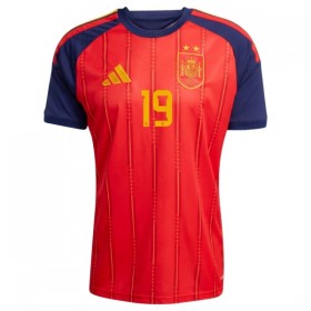 Camisola Espanha 2 Stars Lamine Yamal 19 1º Equipamento Mundial 2026 Manga Curta