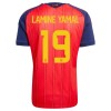 Camisola Espanha 2 Stars Lamine Yamal 19 1º Equipamento Mundial 2026 Manga Curta