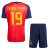 Camisola Espanha 2 Stars Lamine Yamal 19 Criança 1º Equipamento Mundial 2026 Manga Curta Camisola Espanha 2 Stars Lamine Yamal 19 Criança 1º Equipamento Mundial 2026 Manga Curta