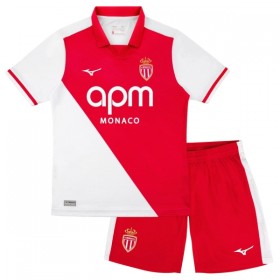 Camisola AS Monaco Criança 1º Equipamento 2026-27 Manga Curta
