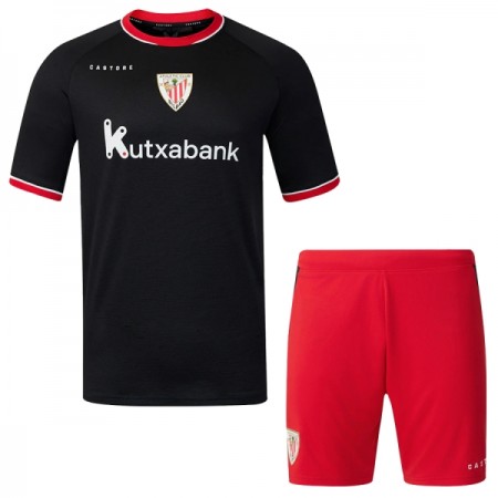 Camisola Athletic Bilbao Criança 2º Equipamento 2026-27 Manga Curta