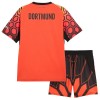 Camisola Borussia Dortmund Guarda Redes Criança 1º Equipamento 2026-27 Laranja Manga Curta
