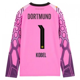 Camisola Borussia Dortmund Kobel 1 Guarda Redes 2º Equipamento 2026-27 Rosa Manga Comprida