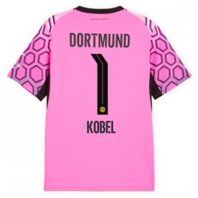 Camisola Borussia Dortmund Kobel 1 Guarda Redes 2º Equipamento 2026-27 Rosa Manga Curta