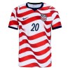 Camisola Estados Unidos Balogun 20 1º Equipamento Mundial 2026 Manga Curta