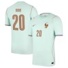 Camisola França Desire Doue 20 2º Equipamento Mundial 2026 Manga Curta