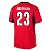 Camisola Inglaterra Elliot Anderson 23 2º Equipamento Mundial 2026 Manga Curta