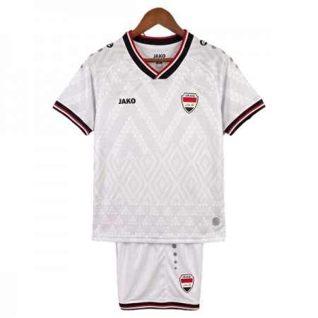 Camisola Iraq Criança 1º Equipamento Mundial 2026 Manga Curta Camisola Iraq Criança 1º Equipamento Mundial 2026 Manga Curta