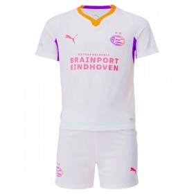 Camisola PSV Eindhoven Criança 2º Equipamento 2026-27 Manga Curta