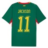 Camisola Senegal Jackson 11 2º Equipamento Mundial 2026 Manga Curta