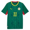 Camisola Senegal Jackson 11 2º Equipamento Mundial 2026 Manga Curta