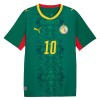 Camisola Senegal Mane 10 2º Equipamento Mundial 2026 Manga Curta
