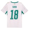 Camisola Senegal Sarr 18 1º Equipamento Mundial 2026 Manga Curta