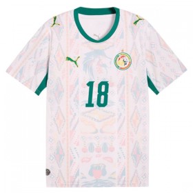 Camisola Senegal Sarr 18 1º Equipamento Mundial 2026 Manga Curta