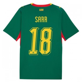 Camisola Senegal Sarr 18 2º Equipamento Mundial 2026 Manga Curta