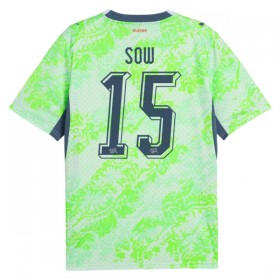 Camisola Suíça Djibril Sow 15 2º Equipamento Mundial 2026 Manga Curta
