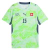 Camisola Suíça Djibril Sow 15 2º Equipamento Mundial 2026 Manga Curta