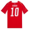 Camisola Suíça Granit Xhaka 10 1º Equipamento Mundial 2026 Manga Curta