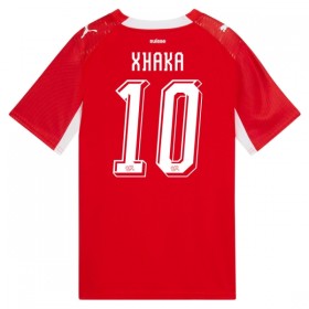 Camisola Suíça Granit Xhaka 10 1º Equipamento Mundial 2026 Manga Curta
