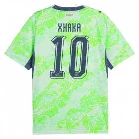 Camisola Suíça Granit Xhaka 10 2º Equipamento Mundial 2026 Manga Curta