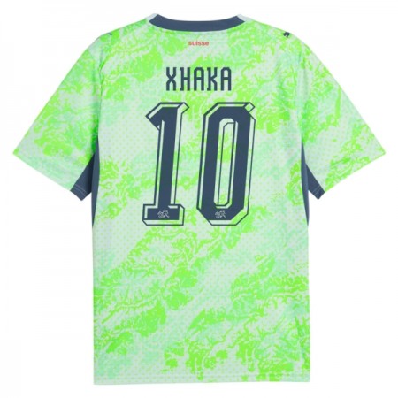 Camisola Suíça Granit Xhaka 10 2º Equipamento Mundial 2026 Manga Curta