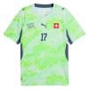 Camisola Suíça Vargas 17 2º Equipamento Mundial 2026 Manga Curta