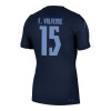Camisola Uruguai Federico Valverde 15 2º Equipamento Mundial 2026 Manga Curta Camisola Uruguai Federico Valverde 15 2º Equipamento Mundial 2026 Manga Curta