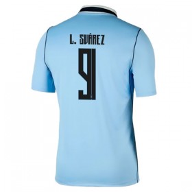 Camisola Uruguai Luis Suarez 9 1º Equipamento Mundial 2026 Manga Curta