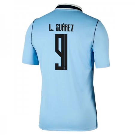 Camisola Uruguai Luis Suarez 9 1º Equipamento Mundial 2026 Manga Curta