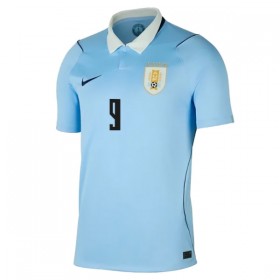 Camisola Uruguai Luis Suarez 9 1º Equipamento Mundial 2026 Manga Curta