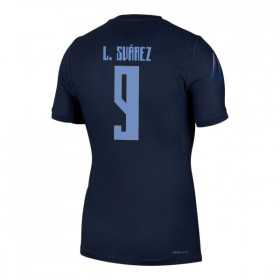 Camisola Uruguai Luis Suarez 9 2º Equipamento Mundial 2026 Manga Curta