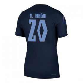 Camisola Uruguai Maximiliano Araujo 20 2º Equipamento Mundial 2026 Manga Curta