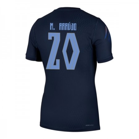 Camisola Uruguai Maximiliano Araujo 20 2º Equipamento Mundial 2026 Manga Curta