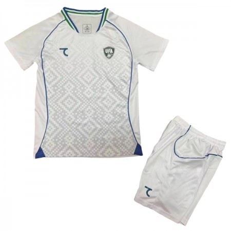 Camisola Uzbekistan Criança 2º Equipamento Mundial 2026 Manga Curta
