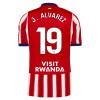 Camisola Atlético Madrid J. Alvarez 19 1º Equipamento 2026-27 Manga Curta