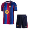 Camisola FC Barcelona Criança 1º Equipamento 2026-27 Manga Curta