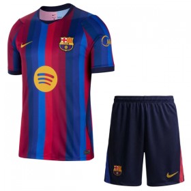 Camisola FC Barcelona Criança 1º Equipamento 2026-27 Manga Curta