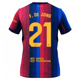 Camisola FC Barcelona Frenkie de Jong 21 1º Equipamento 2026-27 Manga Curta