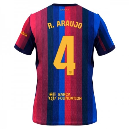 Camisola FC Barcelona R. Araujo 4 1º Equipamento 2026-27 Manga Curta Camisola FC Barcelona R. Araujo 4 1º Equipamento 2026-27 Manga Curta