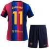 Camisola FC Barcelona Raphinha 11 Criança 1º Equipamento 2026-27 Manga Curta Camisola FC Barcelona Raphinha 11 Criança 1º Equipamento 2026-27 Manga Curta